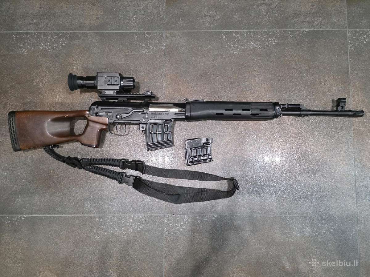 Tigr Svd 7,62x54 R graižtvinis pusautomatis