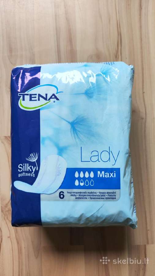 Tena Lady Maxi įklotai (moteriški urologiniai)