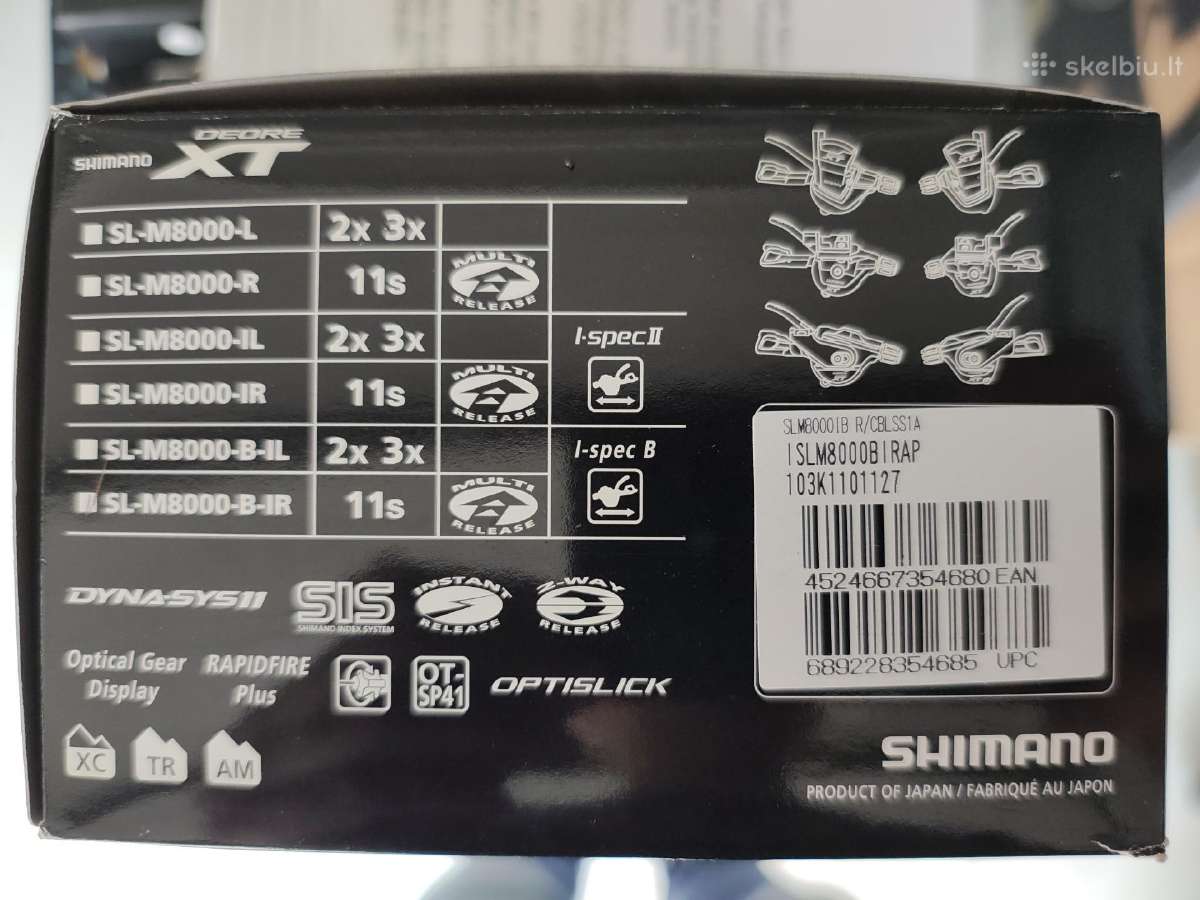 Nauja Shimano Deore XT 11 pavarų rankenėlė shifter - nuotraukos Nr. 4
