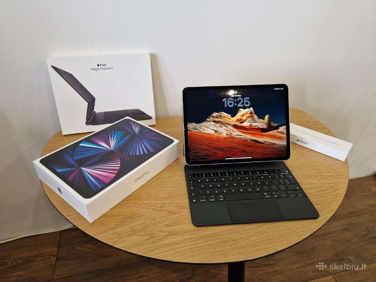 iPad Pro 11" M1 512gb + Magic Keyboard + Apple Pen