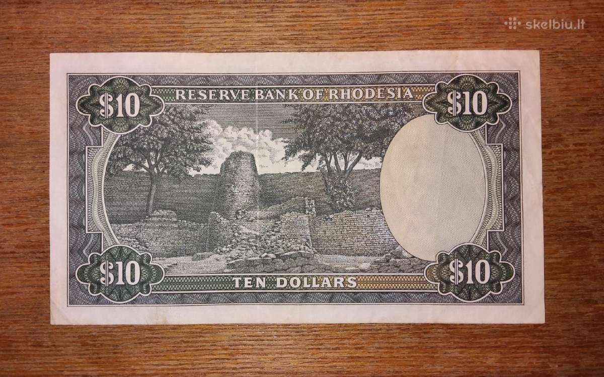 Rodežos 10 $ banknotas - nuotraukos Nr. 2