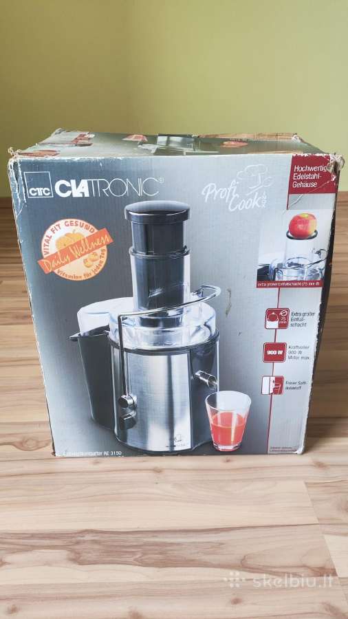 Clatronic Ae 3150 sulčiaspaudė (900w, Profi Cook)