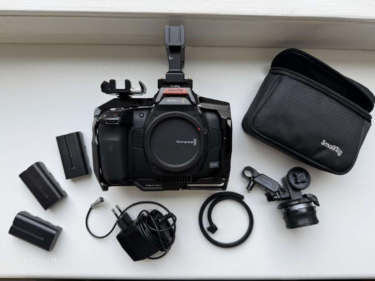 Blackmagic 6k Pro + Smallrig