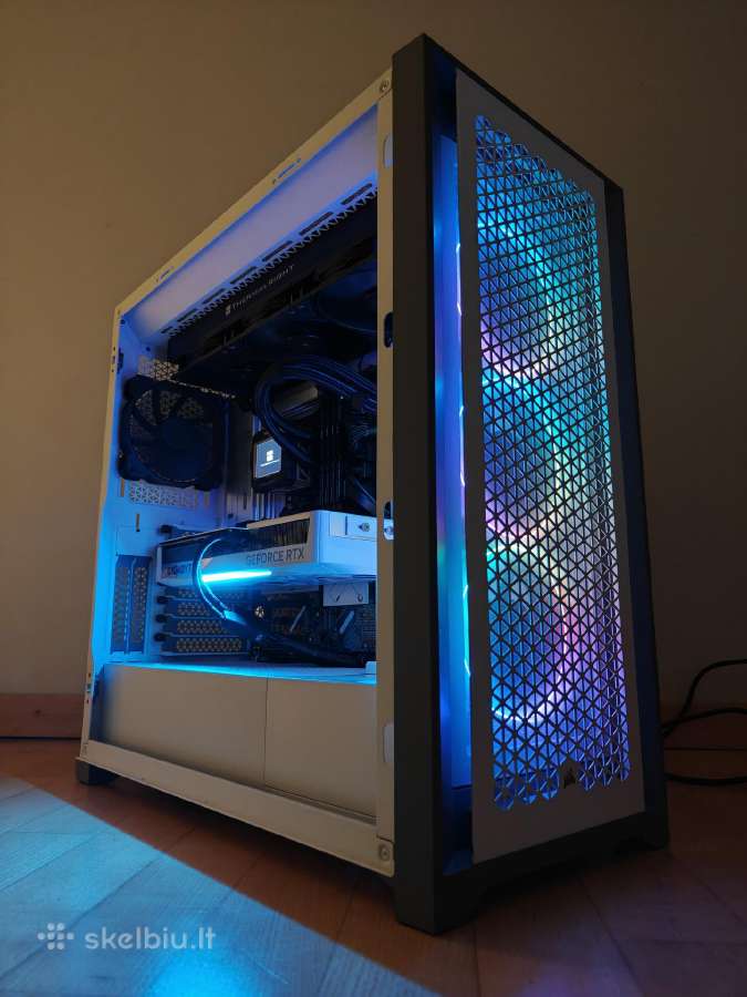 Žaidimų Pc Rtx 5070ti, Ryzen 7800x3d, 32gb RAM
