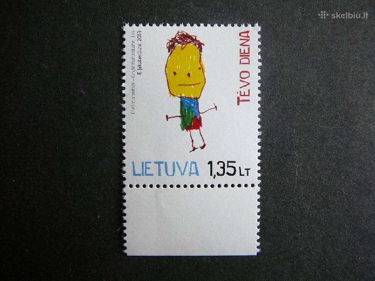 Tevo diena Lietuva 2013 Mnh lit1135