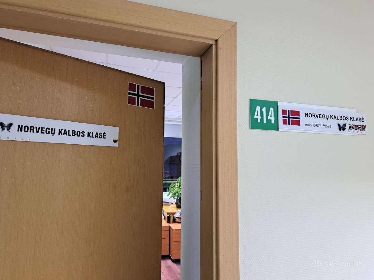 Norvegų kalbos kursai nuo A1 iki C1 lygio