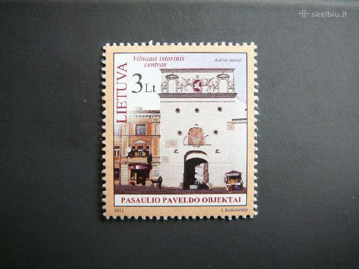 Paveldas Ausros vartai Lietuva 2011 Mnh lit1082