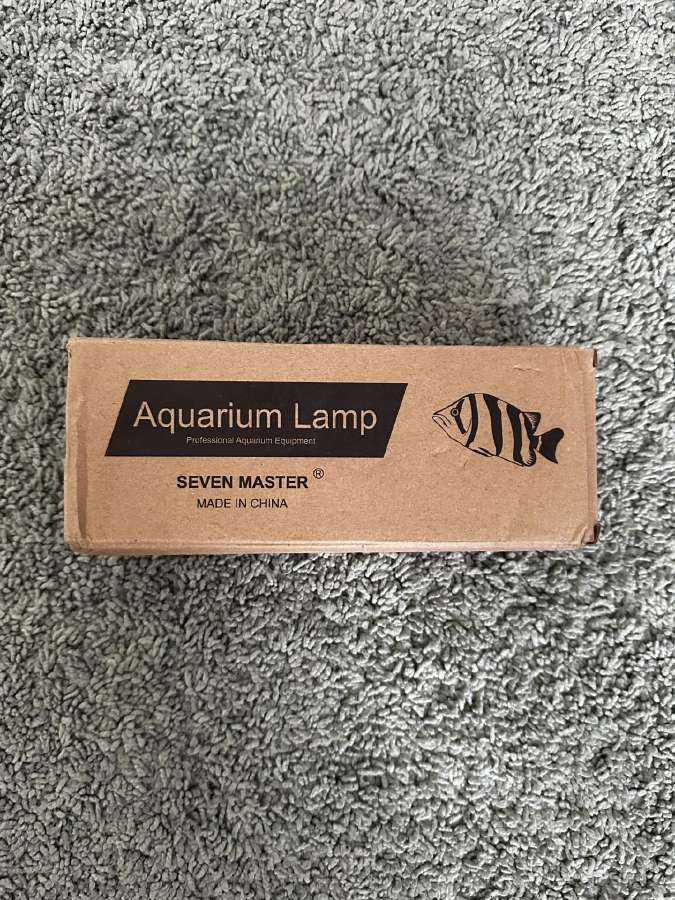 Nauja LED lempa akvariumui „Seven Master“