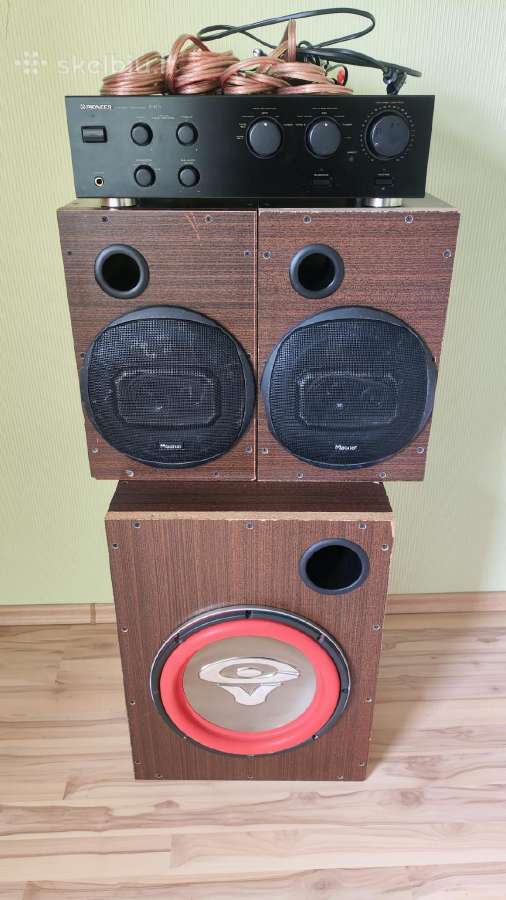 Pioneer A-401 stiprintuvas, Magnat ir Cerwin-vega