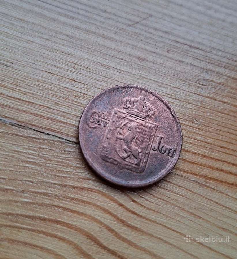 Norvegija 1840 1/2 skilingo - nuotraukos Nr. 2