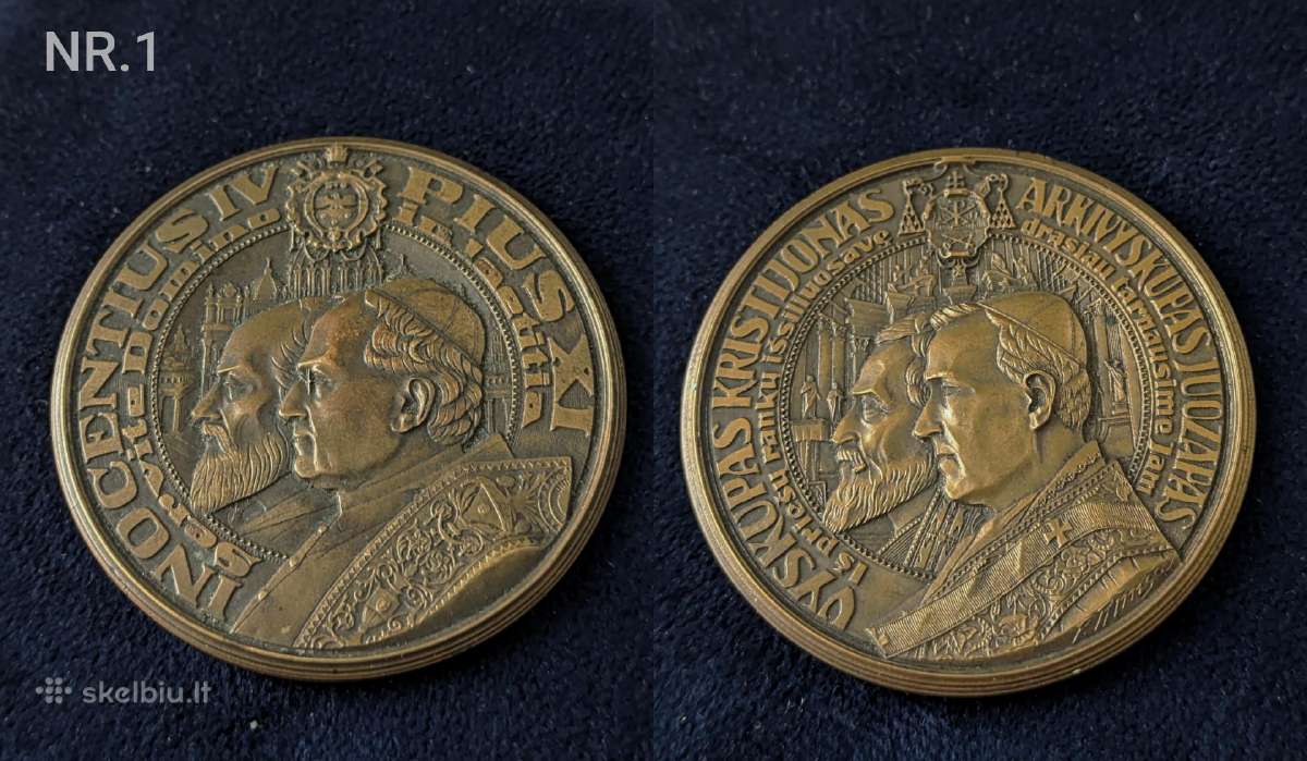 Rimsos medaliai 60mm