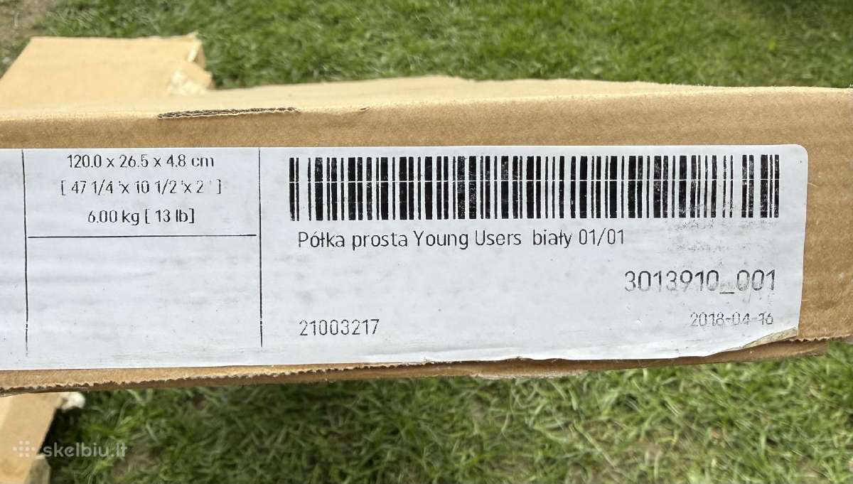 Vox „Young Users“ serijos sieninės lentynos - nuotraukos Nr. 3