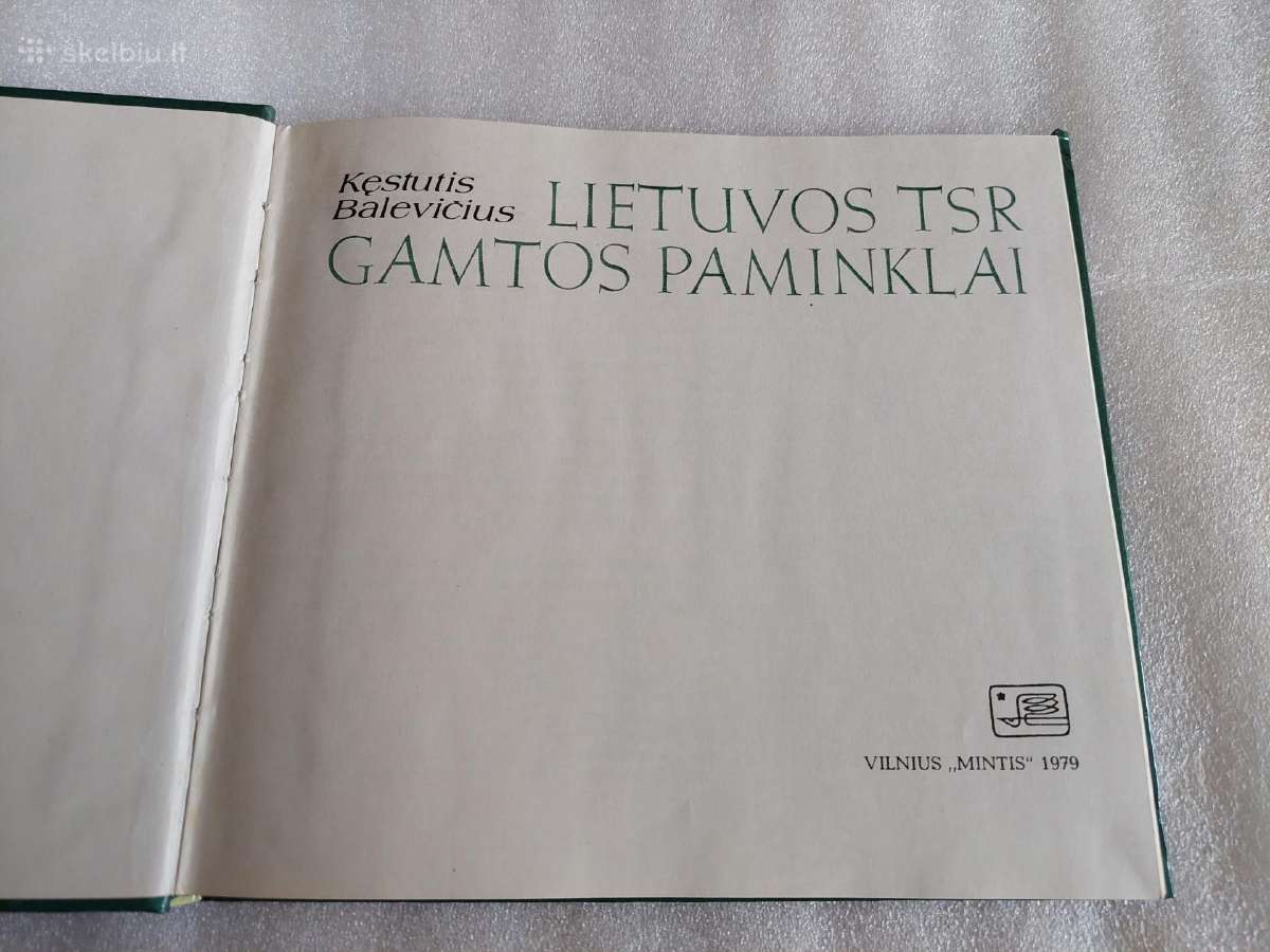 Lietuvos Tsr gamtos paminklai - nuotraukos Nr. 2