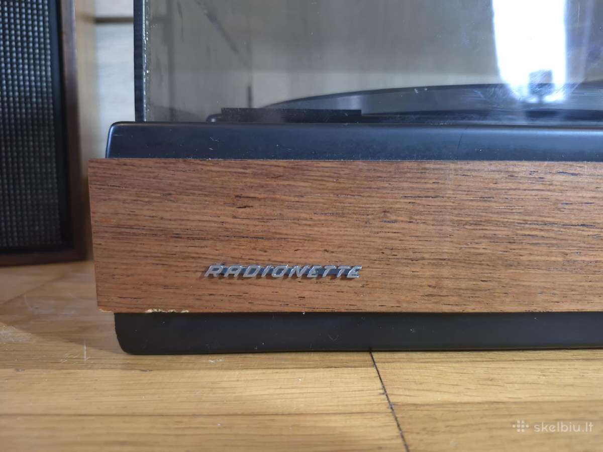 Retas medinis patefonas Radionette Modell 4000 - nuotraukos Nr. 2