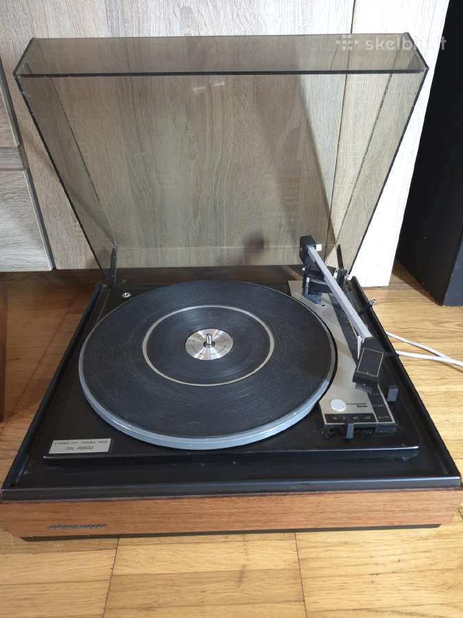 Retas medinis patefonas Radionette Modell 4000 - nuotraukos Nr. 3