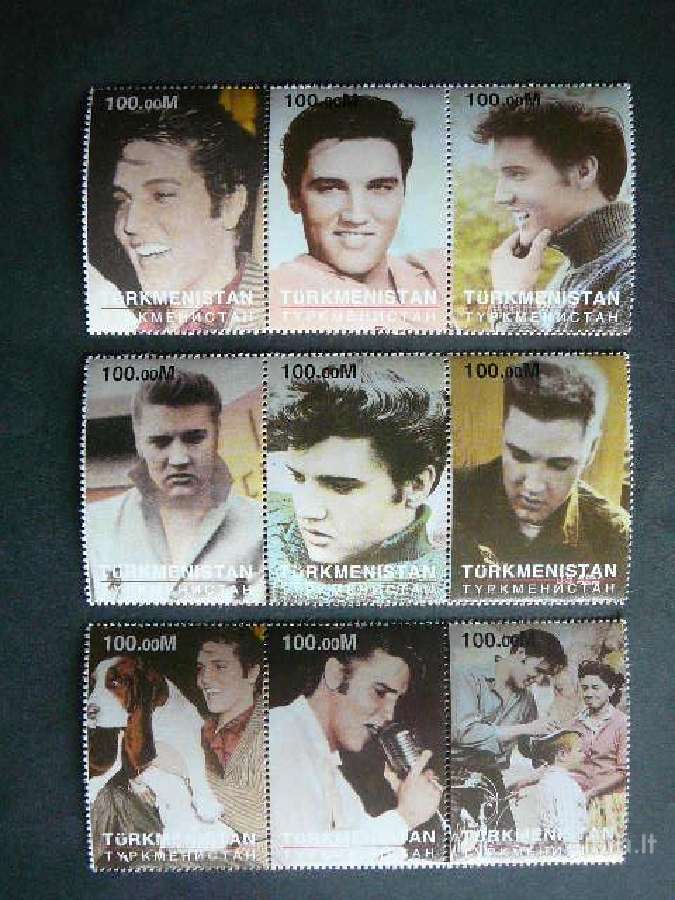 Izymus zmones E. Preslis Muzika Turkmenija tkm02