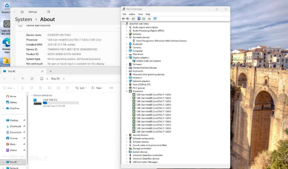 Lenovo T14 3kartos i7 32ram 512ssd - nuotraukos Nr. 9