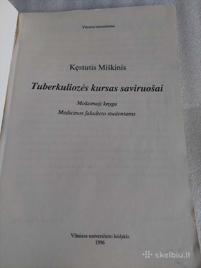 Tuberkuliozės kursas saviruošai - nuotraukos Nr. 2