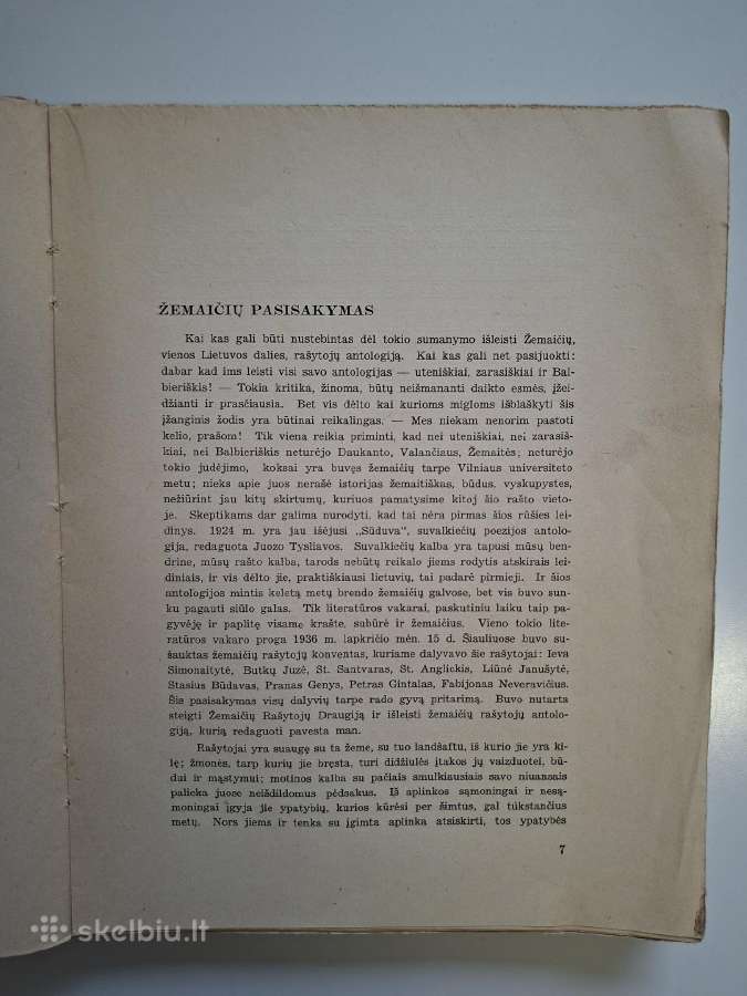 Stasys Anglickis. Žemaičiai. 1938 m. - nuotraukos Nr. 5