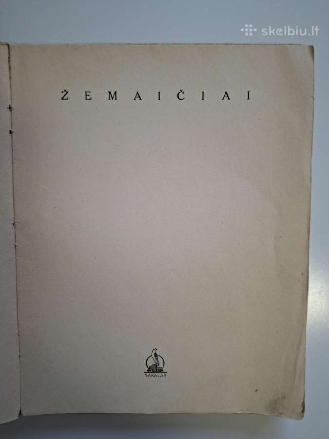 Stasys Anglickis. Žemaičiai. 1938 m. - nuotraukos Nr. 2