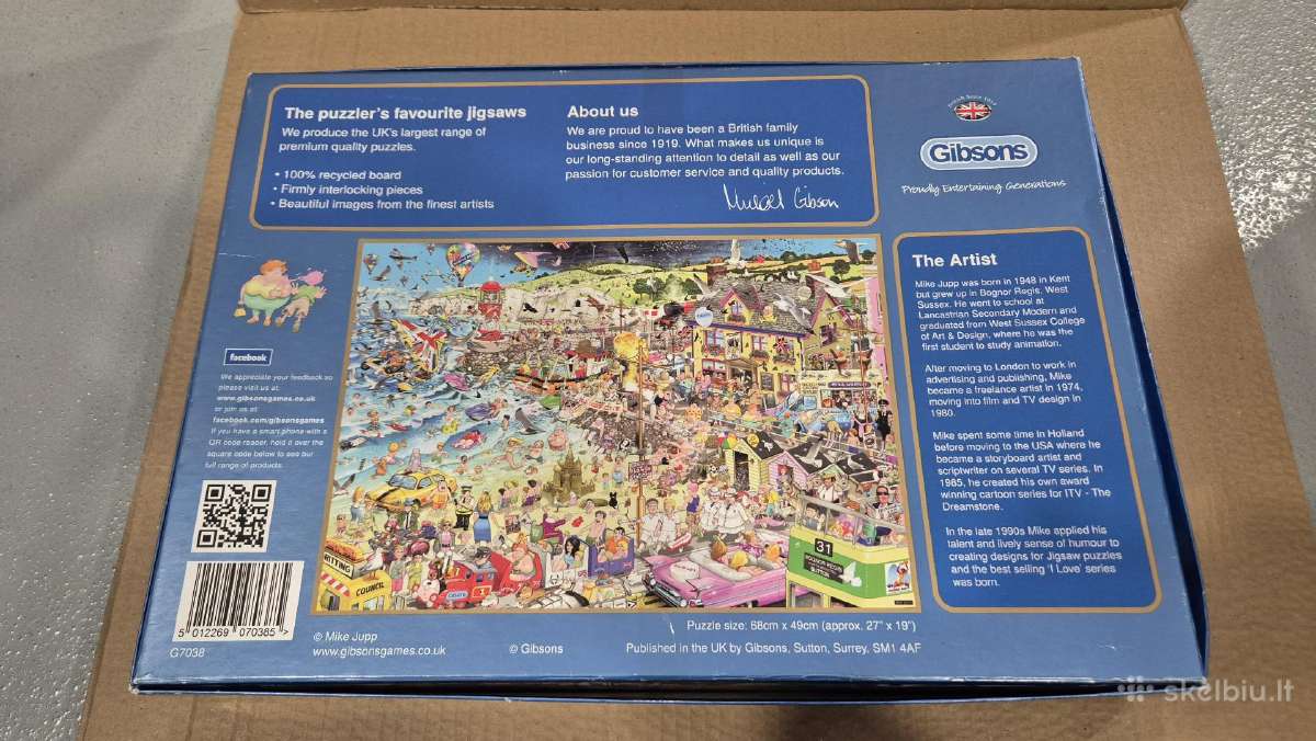 Dėlionė puzzle sudėtinga 1000 detalių - nuotraukos Nr. 2