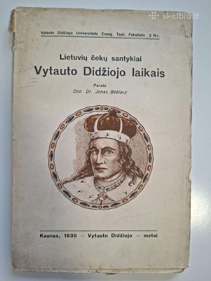 Lietuvių čekų santykiai Vytauto Didžiojo laikais