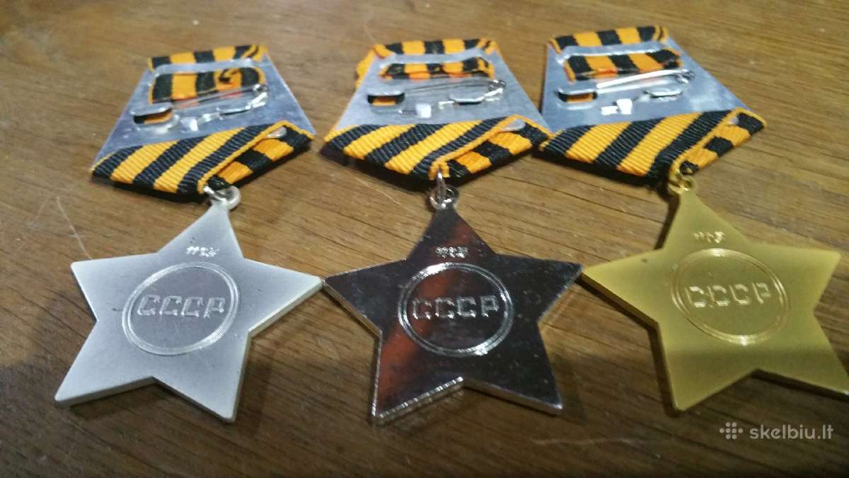Parduodu daug Rusu medaliu,ordinu kainos 2015euru - nuotraukos Nr. 2