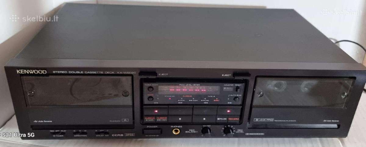 Kenwood Kx-w6020 Dolby Hx-pro Automatic Bias-japon - nuotraukos Nr. 2