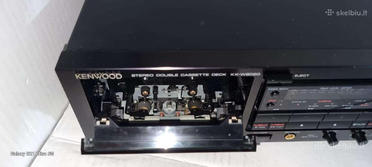 Kenwood Kx-w6020 Dolby Hx-pro Automatic Bias-japon - nuotraukos Nr. 3