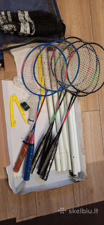 Badmintono rinkinys, plaukimo ratas