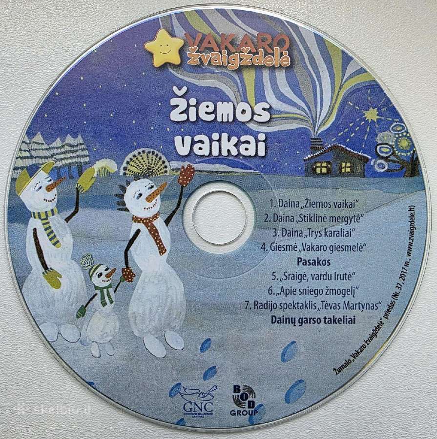 Vakaro zvaigzdeles CD Nr. 37