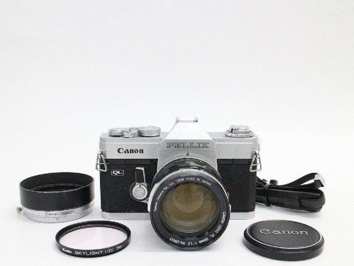Canon Pellix Ql + Canon Lens Fl 58mm F1.2 - nuotraukos Nr. 2
