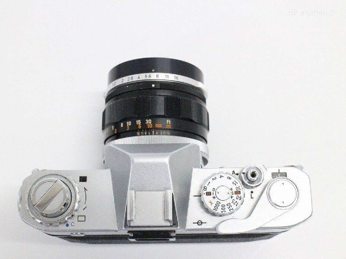 Canon Pellix Ql + Canon Lens Fl 58mm F1.2 - nuotraukos Nr. 3