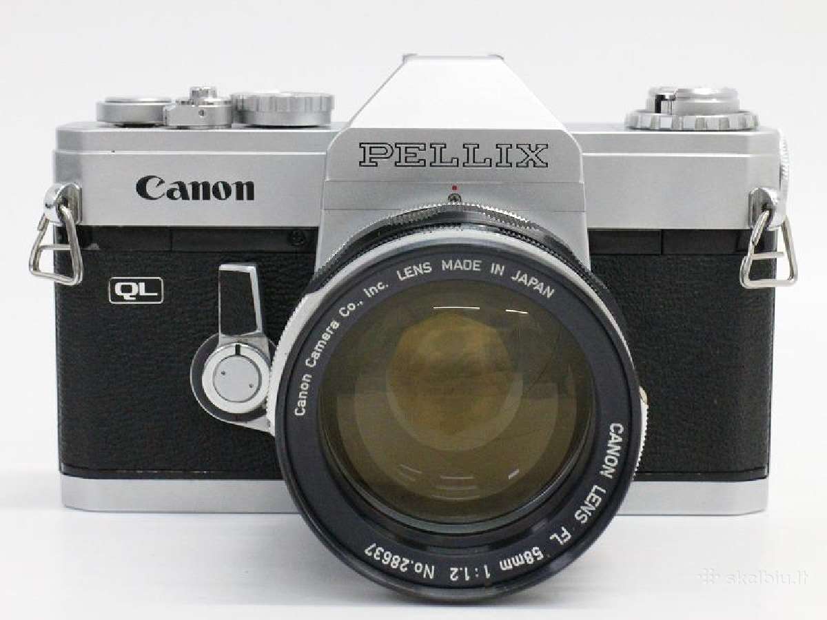 Canon Pellix Ql + Canon Lens Fl 58mm F1.2