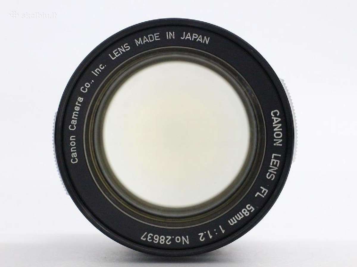 Canon Pellix Ql + Canon Lens Fl 58mm F1.2 - nuotraukos Nr. 14
