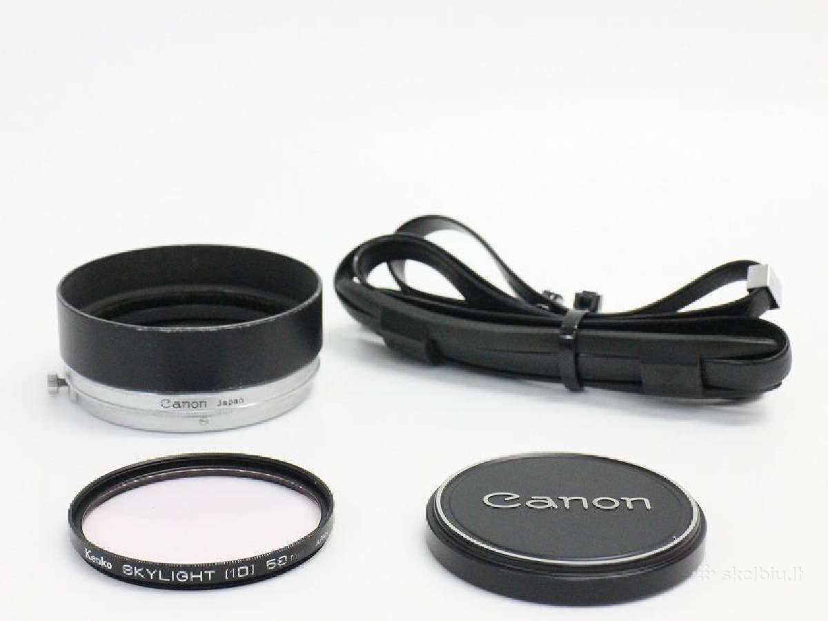 Canon Pellix Ql + Canon Lens Fl 58mm F1.2 - nuotraukos Nr. 16