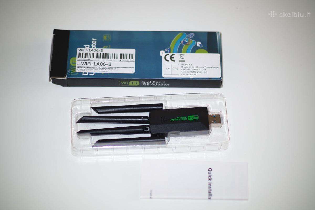 La06 Dual Band Wi-fi adapteris