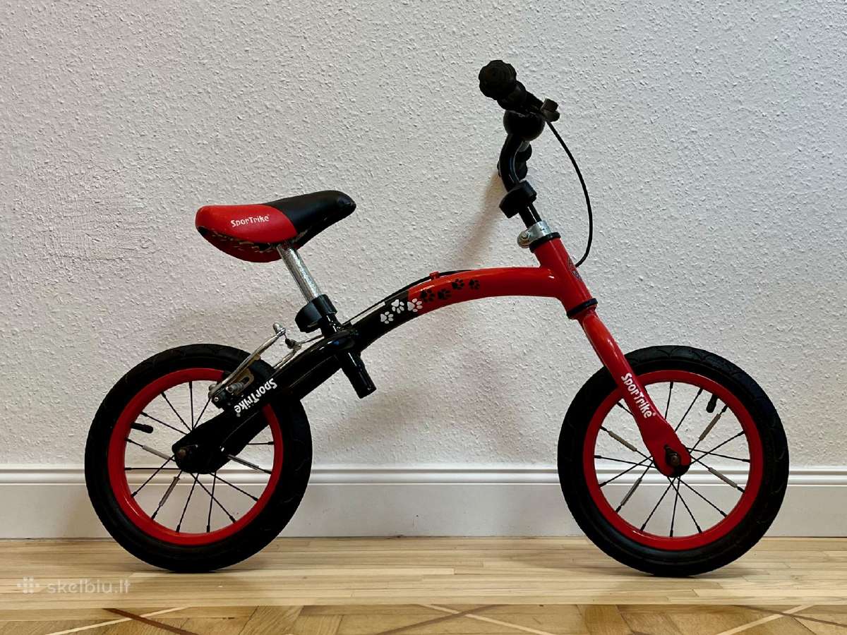 Balansinis dviratukas "Boomerang Sportrike Red" - nuotraukos Nr. 2