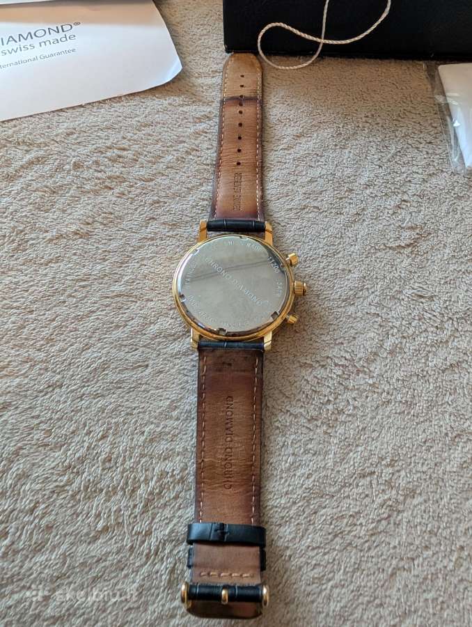 Chrono Diamond Swiss Made vyriškas laikrodis - nuotraukos Nr. 7