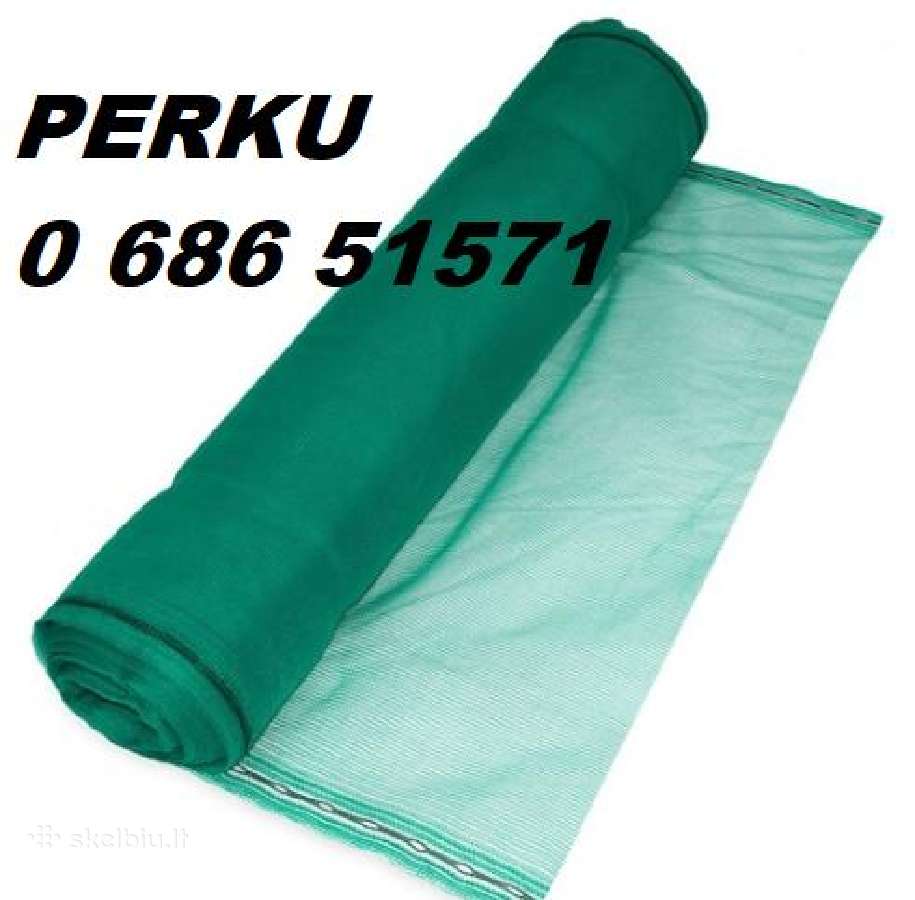 Perku naudotą pastolių tinklą