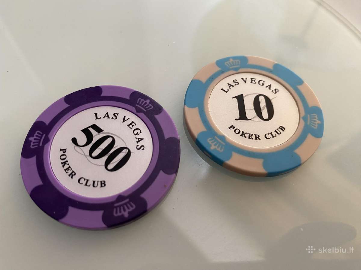 Pokerio zetonai - nuotraukos Nr. 2