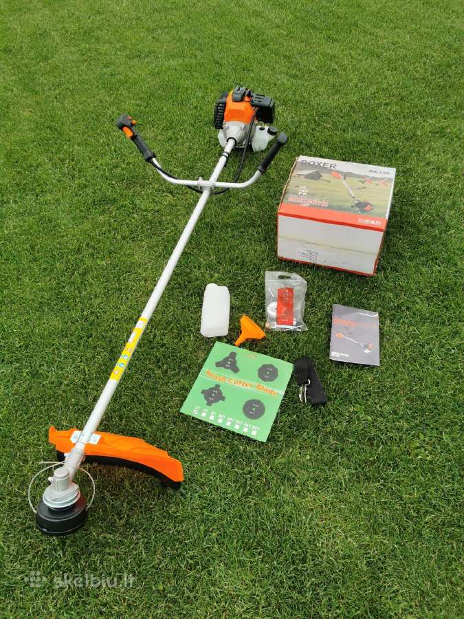 Naujas benzininis trimeris Boxer Bx-120