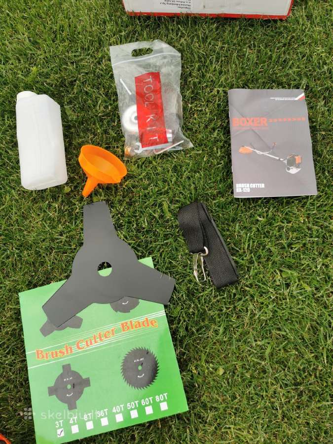 Naujas benzininis trimeris Boxer Bx-120 - nuotraukos Nr. 8