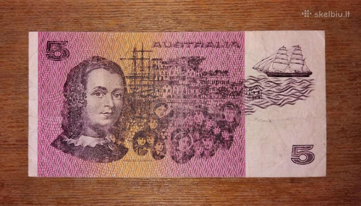 Australijos 5 $ banknotas - nuotraukos Nr. 2