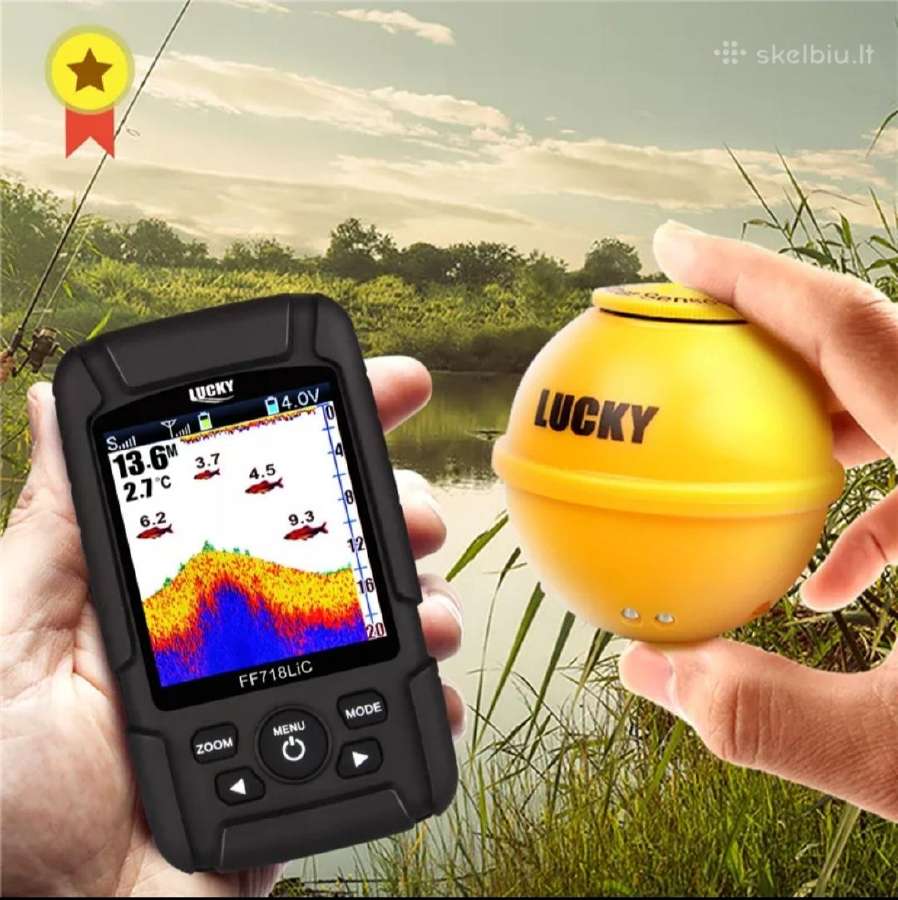Lucky belaidis (WiFi) echolotas Ff718lic-wla
