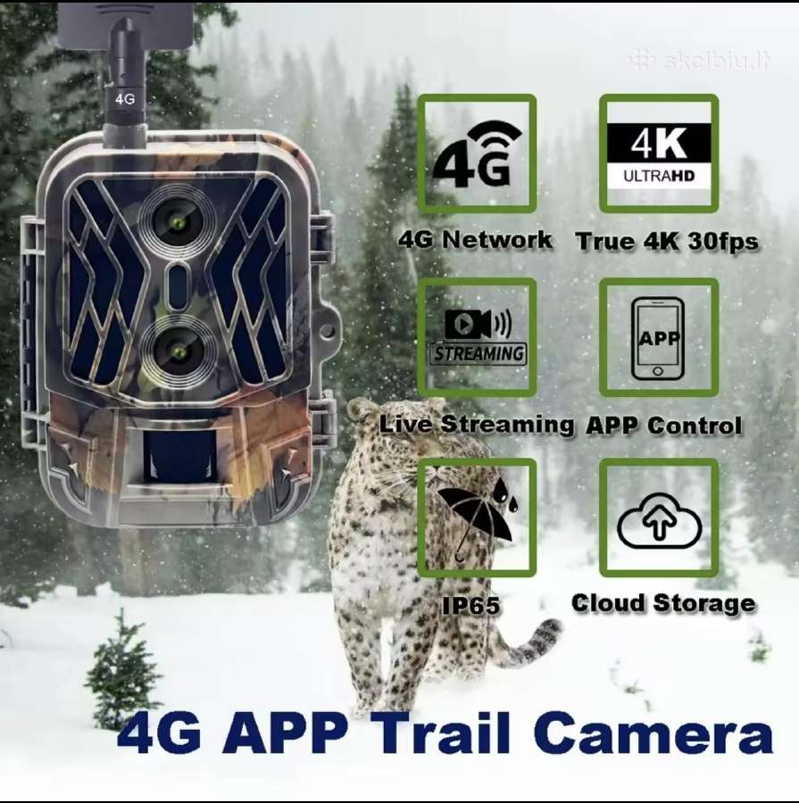 Hc-950 Pro Li medžioklinė kamera 4G