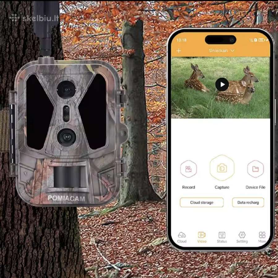 Hc-950 Pro Li medžioklinė kamera 4G - nuotraukos Nr. 4