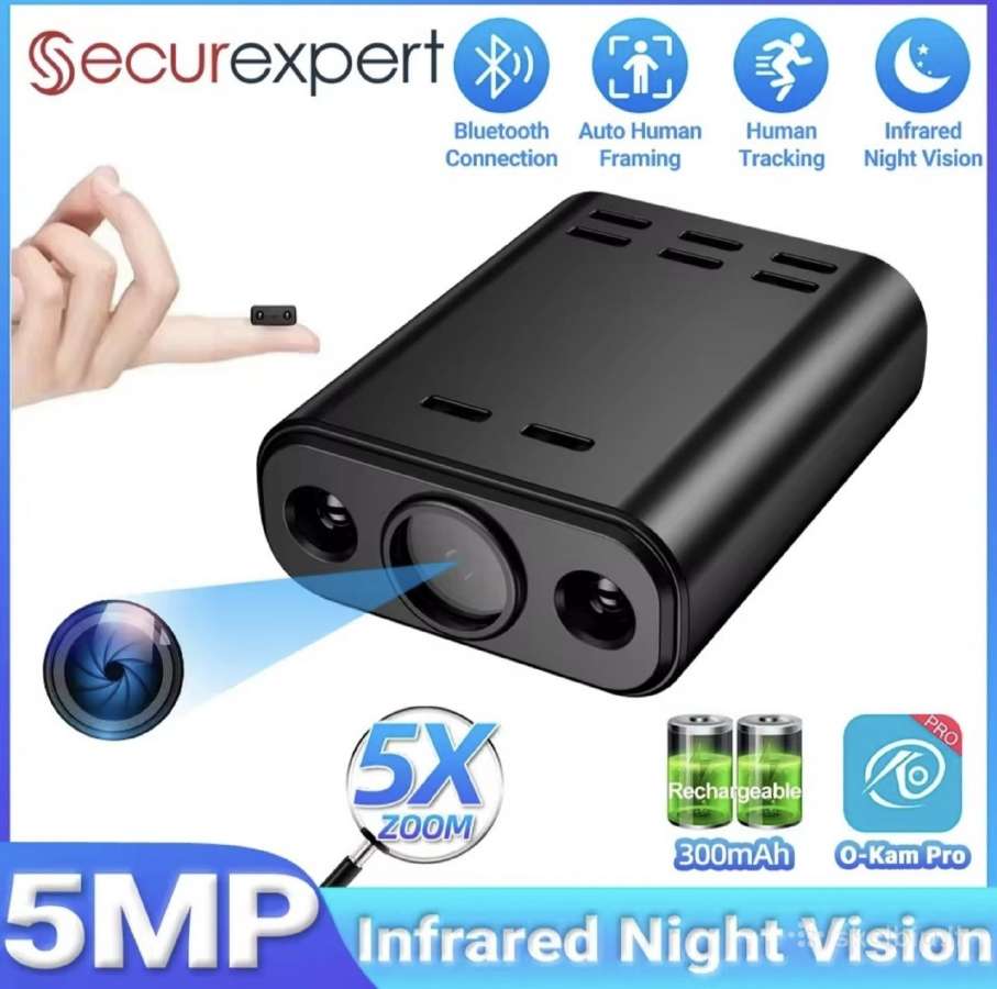 Mini ultra HD (5mp) WiFi kamera