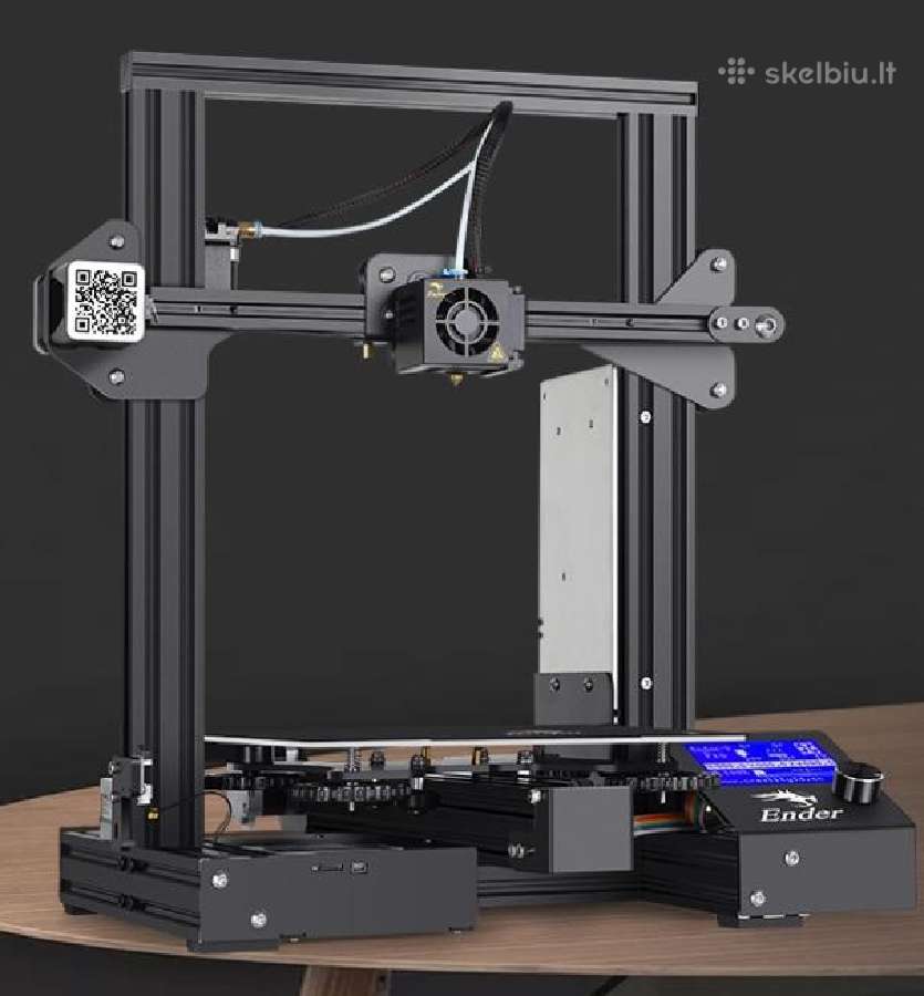 Du Creality Ender 3 Pro 3D spausdintuvai