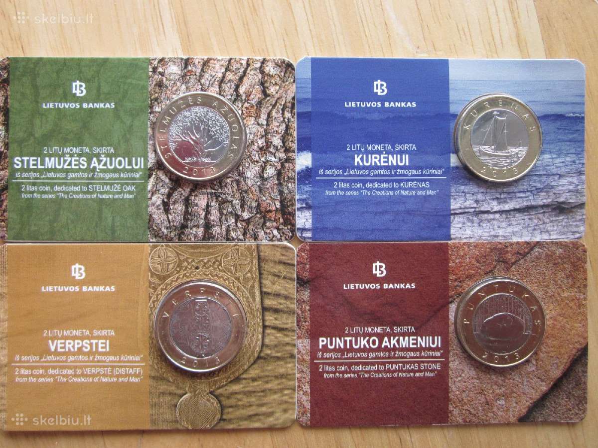 Parduodu 2015 m. kolekcinia 2euru pakuote kaina 35 - nuotraukos Nr. 2